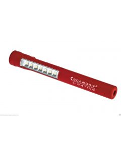 Scangrip Lighting Rechargeable LED Pen Light Spot Light with Magnet in Red 03.5104RUK 