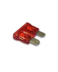 Panther Consumables Trade Pack Automotive Standard Blade Fuses - Nylon Housing 10 Amp Red Pack of 50