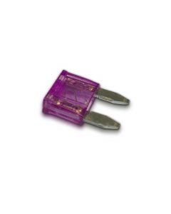 Panther Consumables Trade Pack Automotive Mini Blade Fuses - Nylon Housing 3 Amp Violet Pack of 50