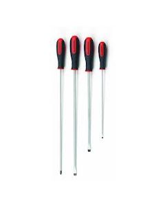 Gearwrench 4 Piece Long Dual Material Combination Slotted & Phillips® Screwdriver Set 80059