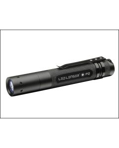 LED Lenser P2BM Black Key Ring Torch Test It Blister Pack LED8402TP