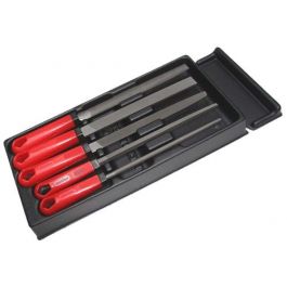 Facom 5 Piece File Set with Handles in Modular Tray MOD.LIM